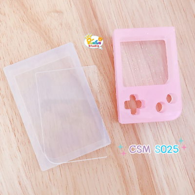 S025 Game Boy Shaker Mold A ,CSM S025 / Shaker Mold /  Cover Sheet Mold / Silicone Mold