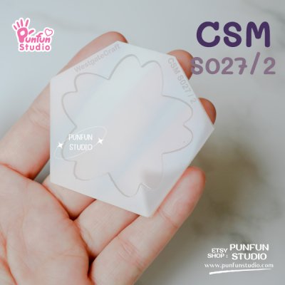 S027/2 Sakura Shaker Mold,CSM S027 / Shaker Mold / Cover Sheet Mold /  Silicone Mold