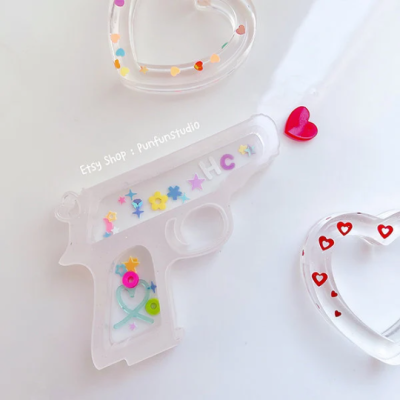 Heart Gun Shaker Mold 