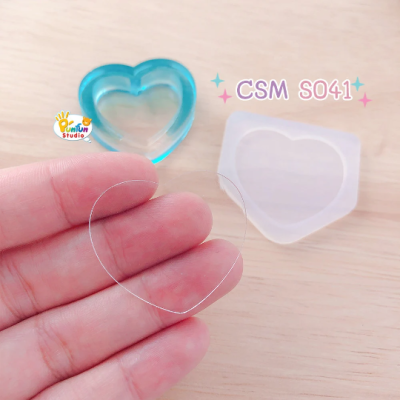 Cover Sheet Mold for Small Heart Shaker Mold S041