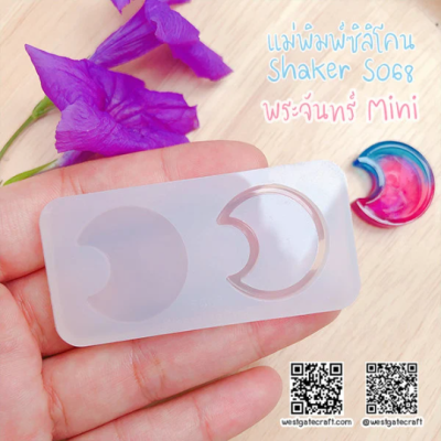 S068 Mini Moon Shaker Mold