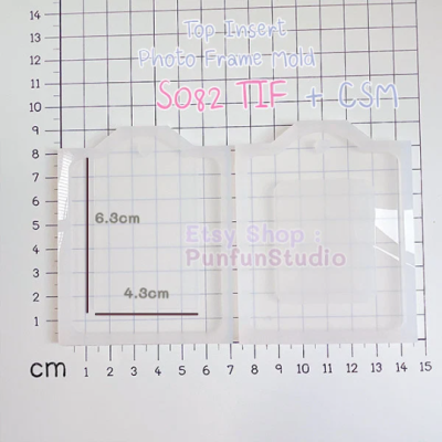 S082 TIF + CSM Top Insert Photo Frame Mold / Photo Frame Mold / Silicone Mold