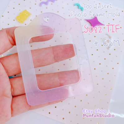 S082 TIF + CSM Top Insert Photo Frame Mold / Photo Frame Mold / Silicone Mold