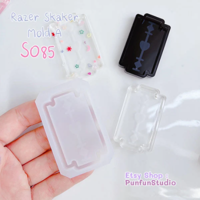 S085 Razer Shaker Mold A  , CSM S085 / Cover Sheet Mold / Silicone Mold