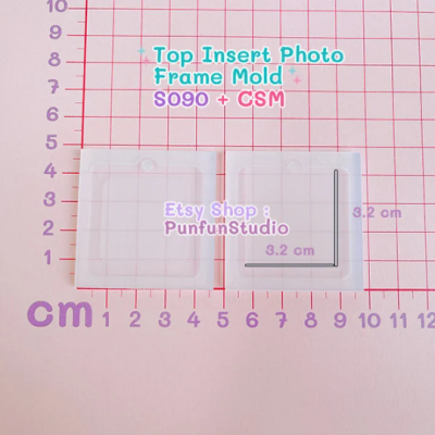 S087-S092 Set Mold / Top Insert Photo Frame Mold + CSM / Photo Frame Mold / Silicone Mold