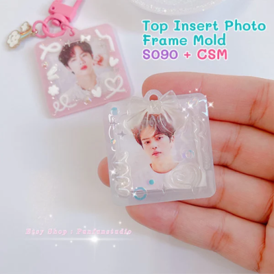 S087-S092 Set Mold / Top Insert Photo Frame Mold + CSM / Photo Frame Mold / Silicone Mold