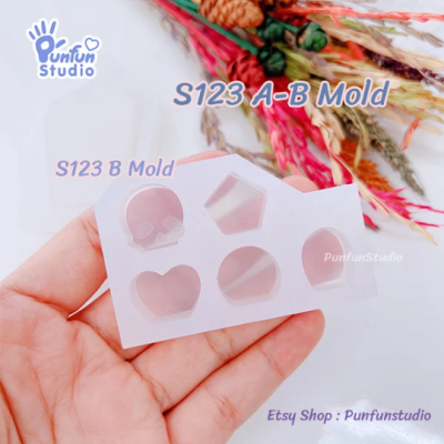 S123 A-B Perfume Bottle Shaker Mold , CSM S123 / Cover Sheet Mold  / Silicone Mold