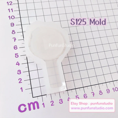 S125 BTS Lightstick Shaker Mold / K-POP / Shaker Mold / Silicone Mold