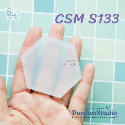 S133 EXO logo Shaker Mold , CSM S133  / Cover Sheet Mold / Silicone Mold
