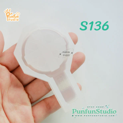 S136 TXT Lightstick Shaker Mold , CSM S136 / Lightstick / Cover Sheet Mold /  Silicone Mold