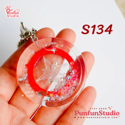 S134 Stray Kids Logo Shaker Mold , CSM S134 / Cover Sheet Mold / Silicone Mold