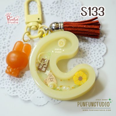 S131-156 Mold  / Alphabet Shaker Mold / A-Z 26 pieces / Silicone Mold