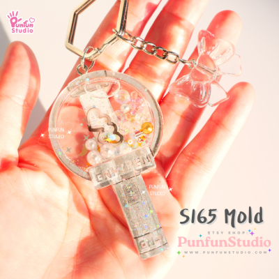 S165 Enhypen Lightstick Shaker Mold / K-POP / Shaker Mold / Silicone Mold