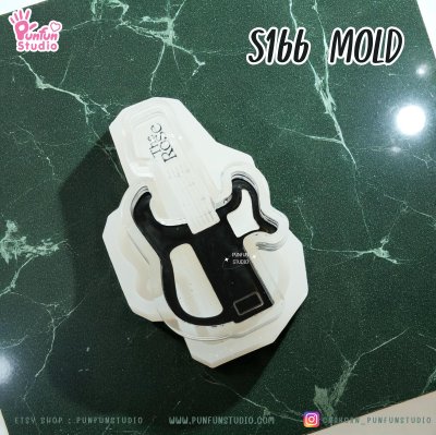 S166 The Rose Lightstick Shaker Mold, CSM S166 / K-POP / Silicone Mold