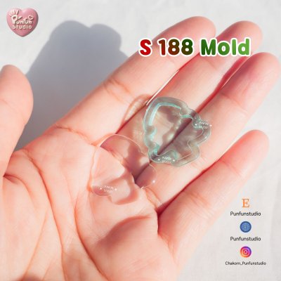 S188-192 Christmas Mini Shaker Mold , DDD 86 Mold / Christmas Mold / Silicone Mold