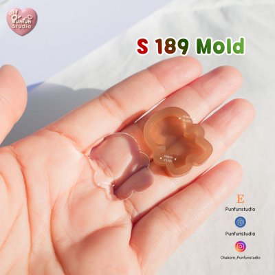 S188-192 Christmas Mini Shaker Mold , DDD 86 Mold / Christmas Mold / Silicone Mold