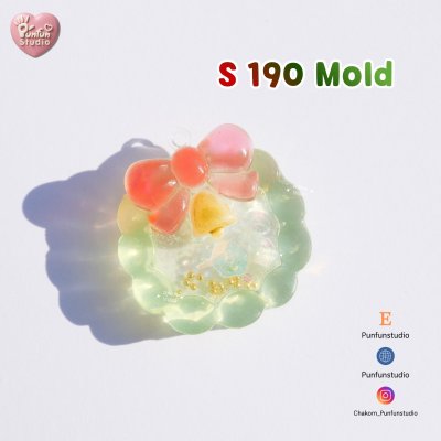 S188-192 Christmas Mini Shaker Mold , DDD 86 Mold / Christmas Mold / Silicone Mold