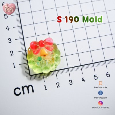 S188-192 Christmas Mini Shaker Mold , DDD 86 Mold / Christmas Mold / Silicone Mold