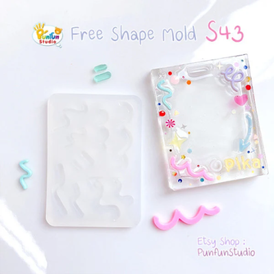 S43 Free Shape Mold / Free Shape Mold / Silicone Mold