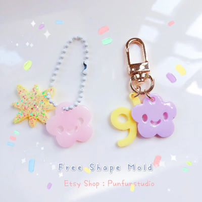 S26-27, S30-31 Free Shape Mold  / Free Shape Mold / Silicone Mold