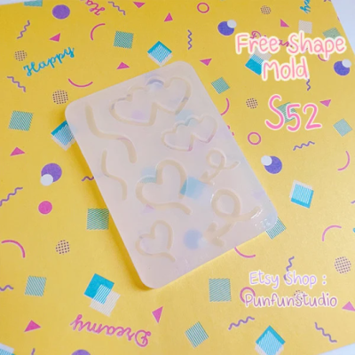 S51-53 Free Shape Mold  / Free Shape Mold / Silicone Mold