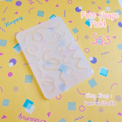 S51-53 Free Shape Mold  / Free Shape Mold / Silicone Mold