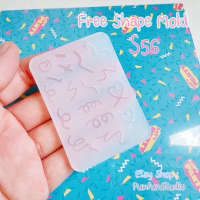 S56-58 Free Shape Mold / Free Shape Mold / Silicone Mold
