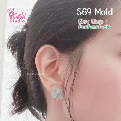 S69 Three & Four Leaf Clover Mold / UV resin mold / Silicone Mold