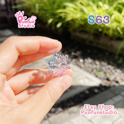 S63 Snowflakes Mold / Silicone Mold