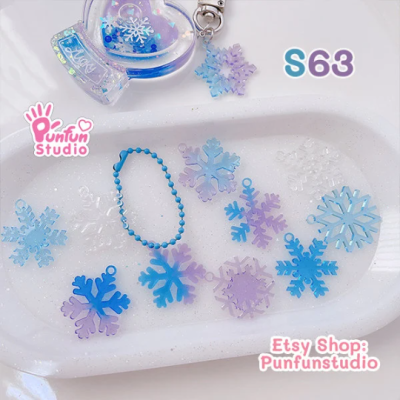 S63 Snowflakes Mold / Silicone Mold