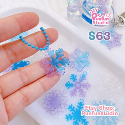S63 Snowflakes Mold / Silicone Mold