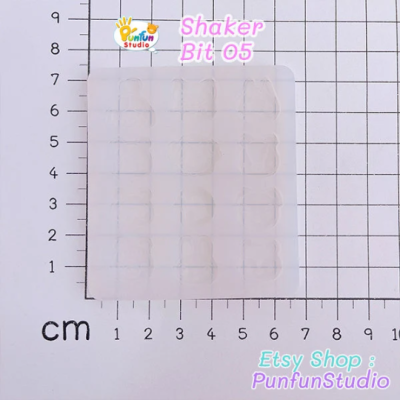 Shaker Bit 05 Mold / Animal Crossing / 12 in 1 / Shaker bits mold / Silicone Mold