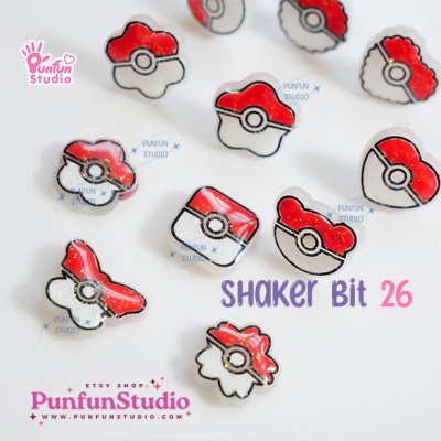 Shaker Bit 26 Mold / Pokemold / 12 in 1 / Shaker bits mold / UV Resin Mold / Silicone Mold