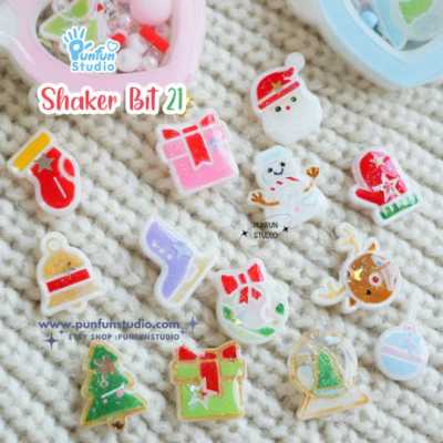 Shaker Bit 21 Mold / Christmas / 13 in 1 / UV Resin Mold / Silicone Mold