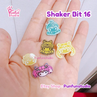 Shaker Bit 16 Mold / Sailor / 12 in 1 / UV Resin Mold / Silicone Mold