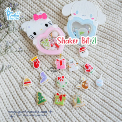 Shaker Bit 21 Mold / Christmas / 13 in 1 / UV Resin Mold / Silicone Mold