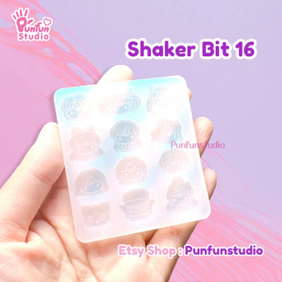 Shaker Bit 16 Mold / Sailor / 12 in 1 / UV Resin Mold / Silicone Mold