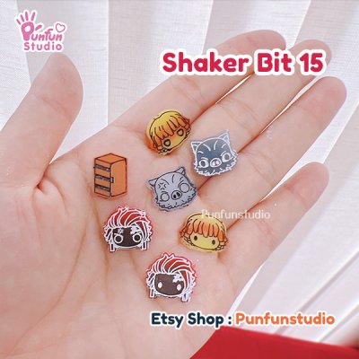Shaker Bit 15 Slayer Mold / 12 in 1 / UV Resin Mold / Silicone Mold