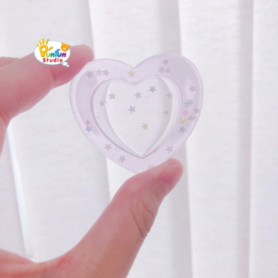 S009 Heart Shaker Mold / Shaker Mold / Silicone Mold