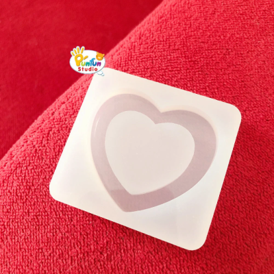 S009 Heart Shaker Mold / Shaker Mold / Silicone Mold
