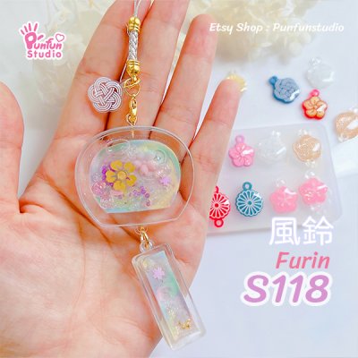 S118 A-B Furin Shaker Mold / Shaker Mold / Silicone Mold