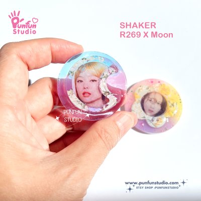 R269 X Moon Shaker Mold + Free CSM / Phone Grip Shaker Mold / Silicone Mold