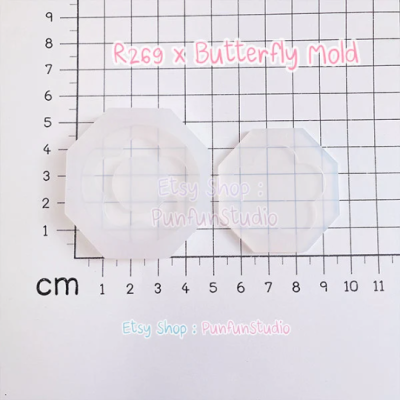 R269 X Flower Shaker Mold + Free CSM / Phone Grip Shaker Mold / Silicone Mold