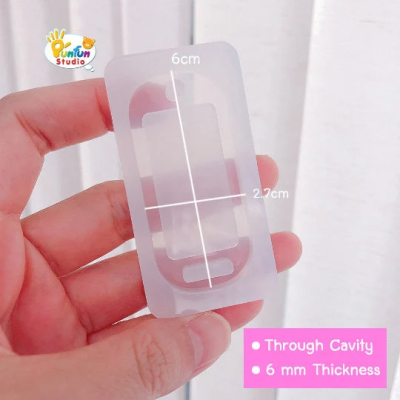 S010/2 Hang Tag Shaker Mold / Shaker Mold / Silicone Mold