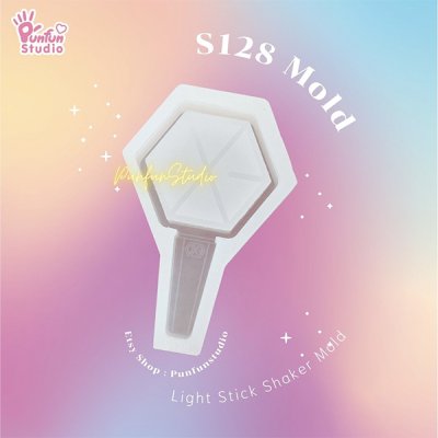 S128 EXO Lightstick Shaker Mold / Lightstick / Shaker Mold / Silicone Mold