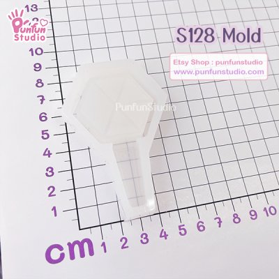 S128 EXO Lightstick Shaker Mold / Lightstick / Shaker Mold / Silicone Mold