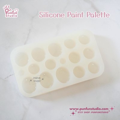 Silicone Paint Palette