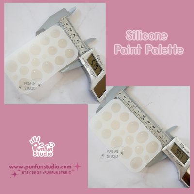 Silicone Paint Palette