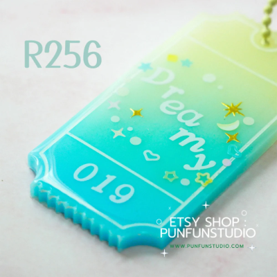 R256 Ticket Mold C / Ticket Mold / Silicone Mold