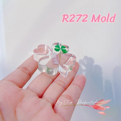 R272 Four Leaf Clover Mold / Silicone Mold